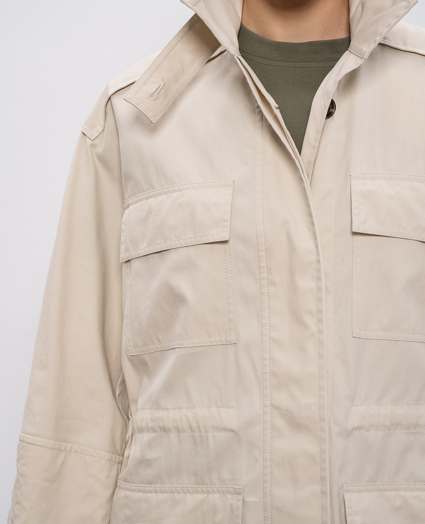 Beige jacket Brunello Cucinelli 5