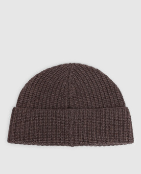 Brunello Cucinelli Brown cashmere hat M2294920