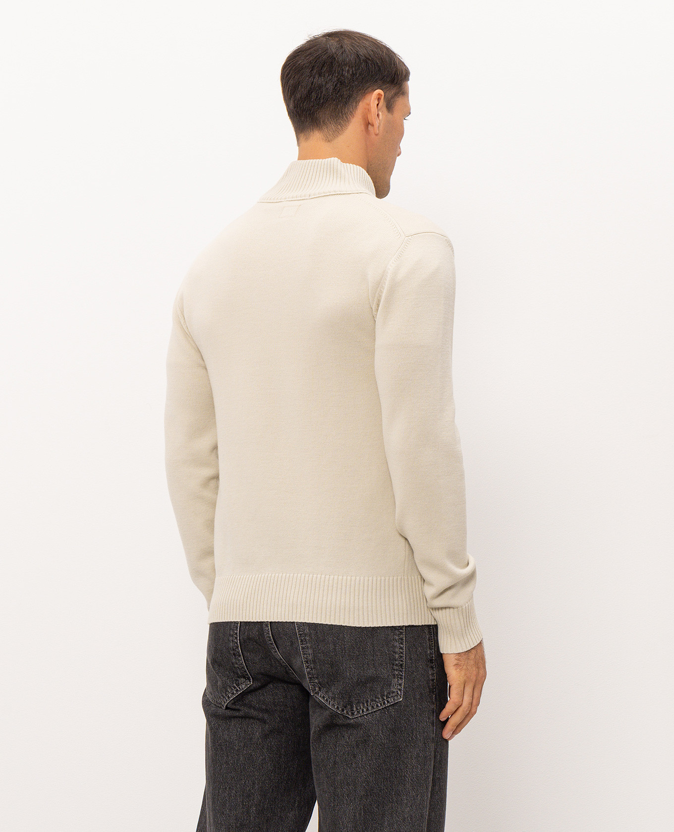 Beige sweater with wool C.P. Company Metropolis 4