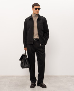 Peserico Black wool pants R5423202445