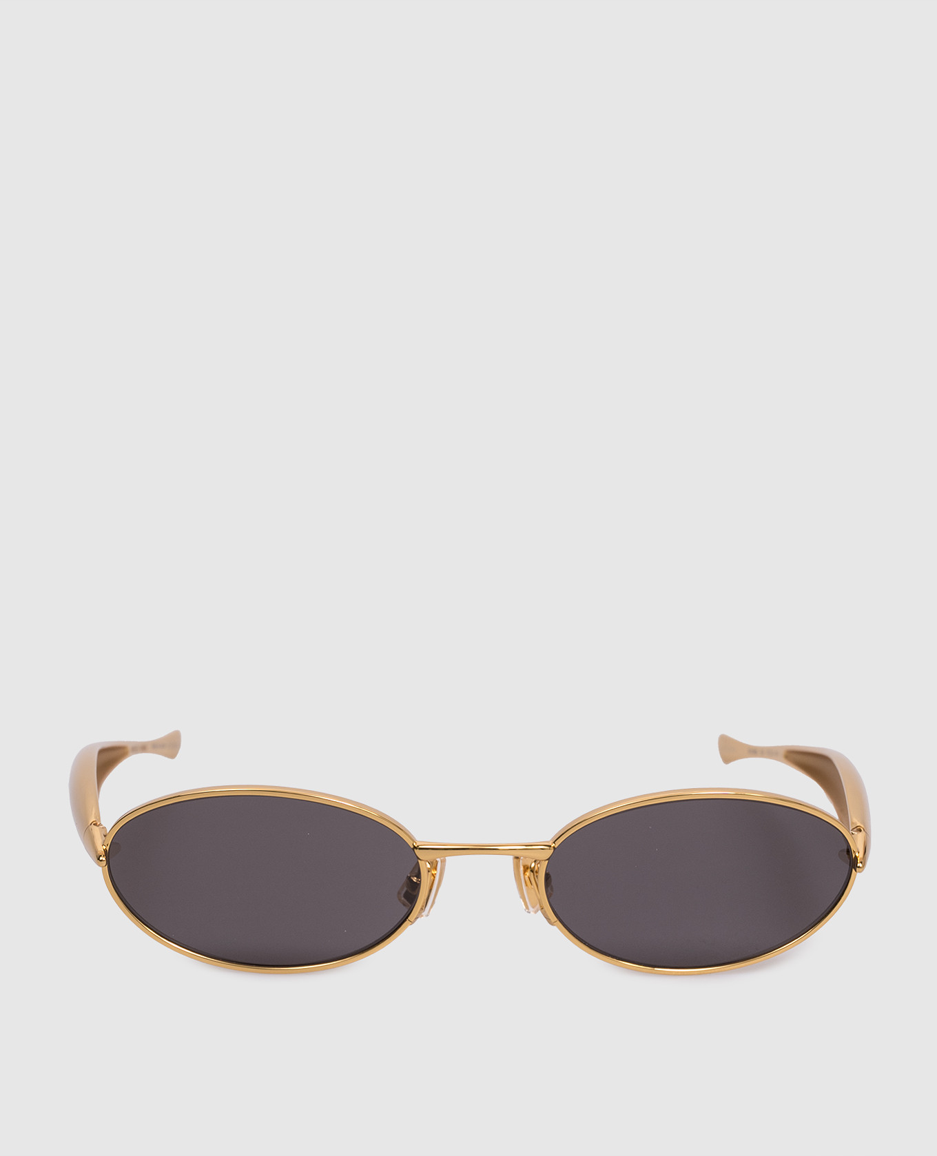 

Sardine Oval Gold Sunglasses Bottega Veneta, Golden