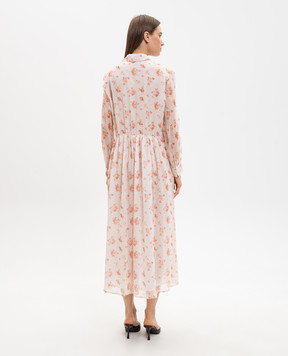 Ballantyne Pink silk shirt dress BLD258SSI20
