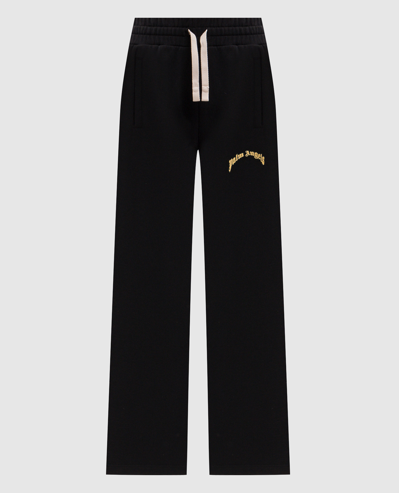 Pantalon de survêtement noir avec imprimé logo