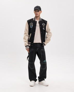 Off-White Black Panthers bomber jacket 44XEH053S26F001