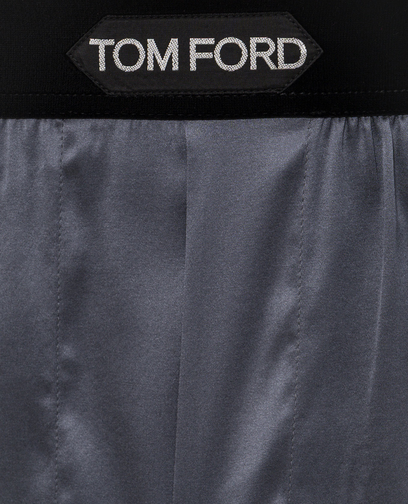 Grey silk boxer briefs Tom Ford 3