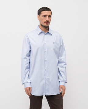 Versace Blue striped shirt 10188741A16476