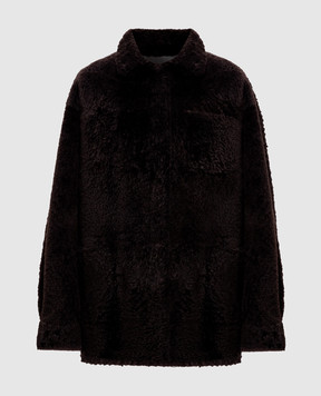Simonetta Ravizza Gaby double-sided sheepskin coat F06JA437H18