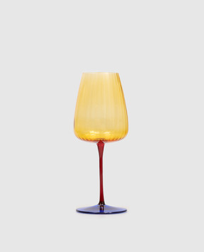 La Reine Set of yellow glasses Joy 6 pcs JOY55CL