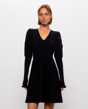 Twinset Black dress with sequins 262AT3102