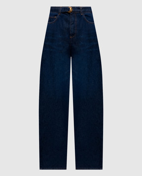 Twinset Blue jeans with a belt 262TP2540