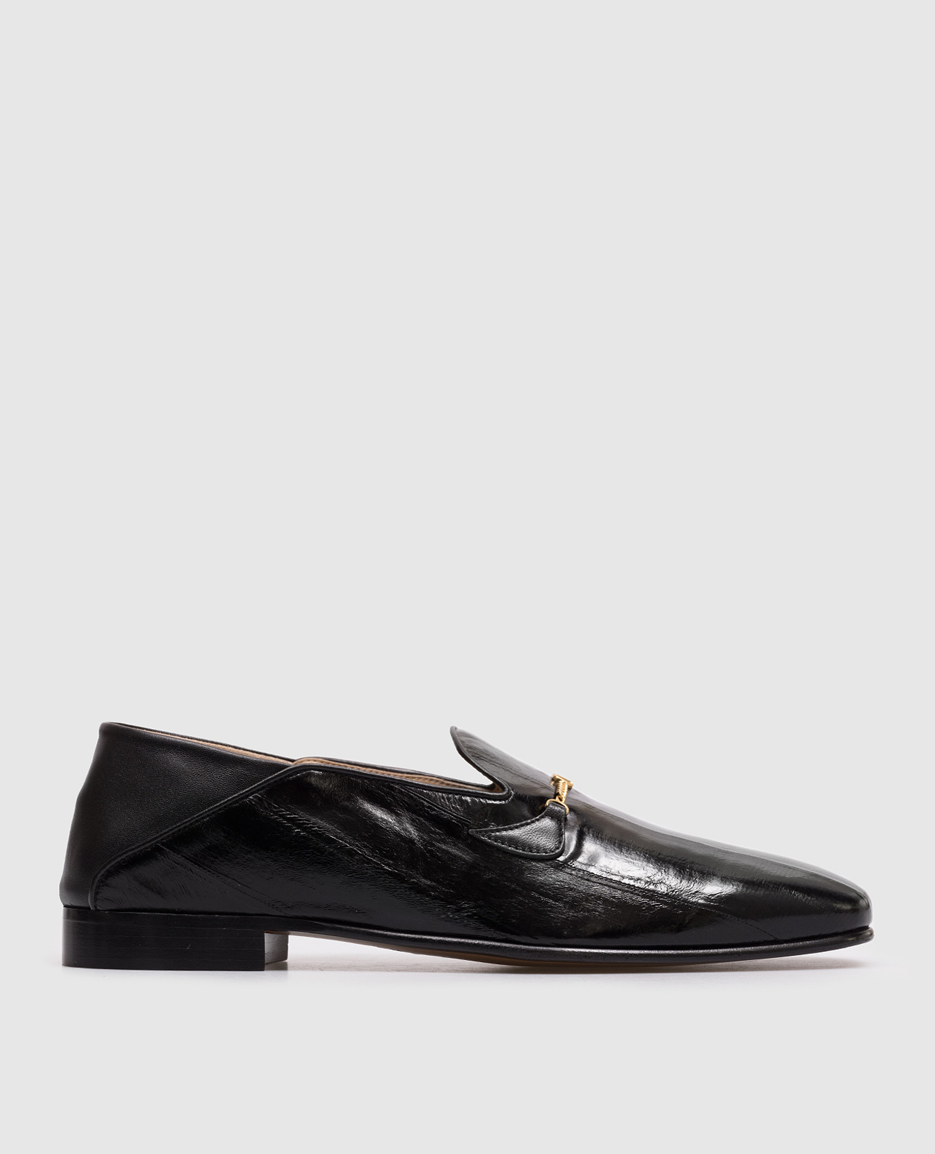 Jiggie black leather loafers Valentino