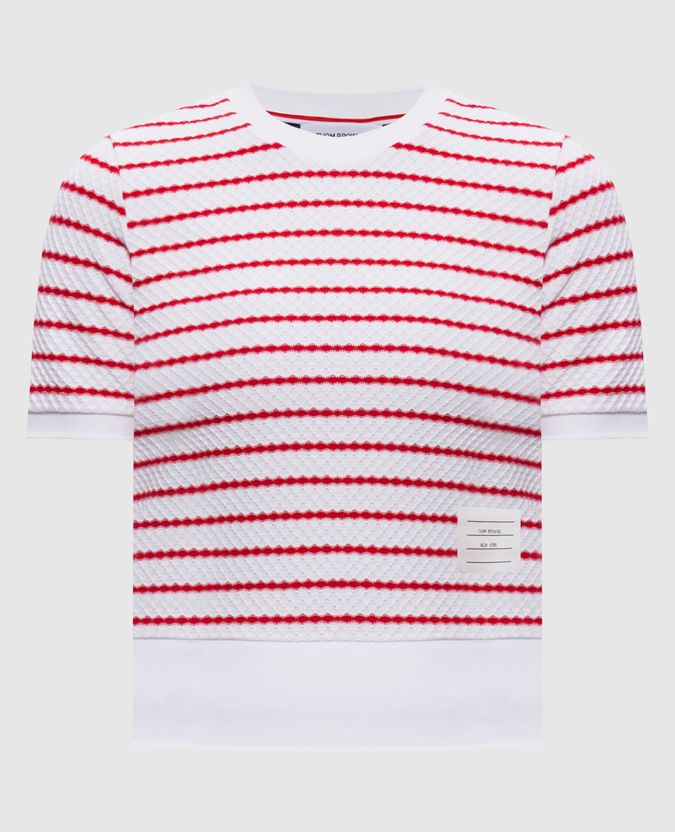 White striped top