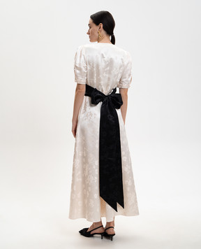 Gabriela Hearst Larkin white silk dress 3264296S144