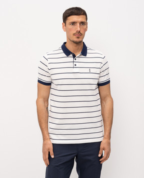 Florentino White striped polo shirt 126775611655