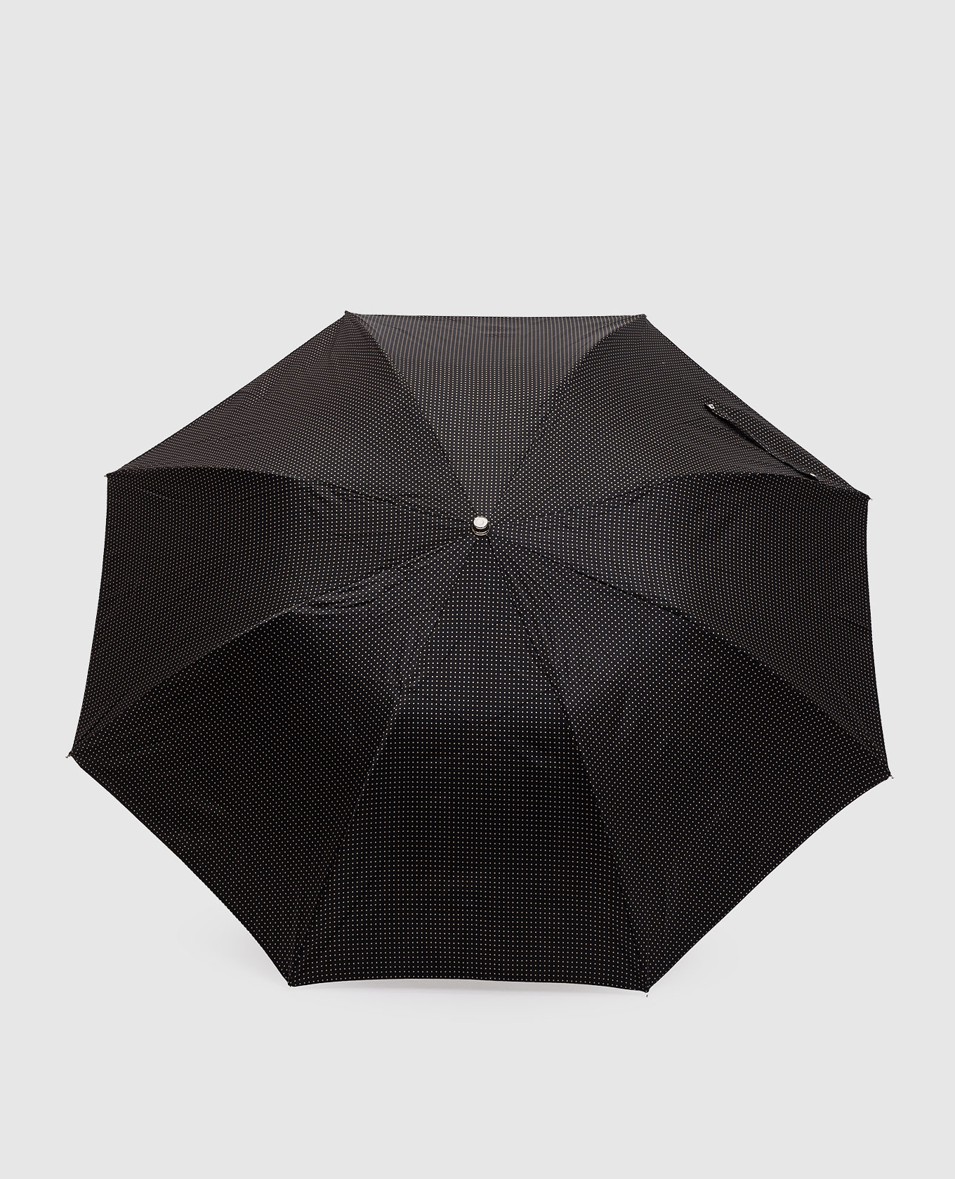 

Black folding umbrella with pattern Pasotti