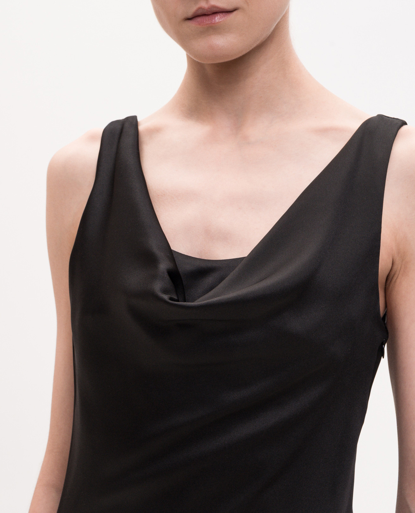 Black silk dress Brunello Cucinelli 5