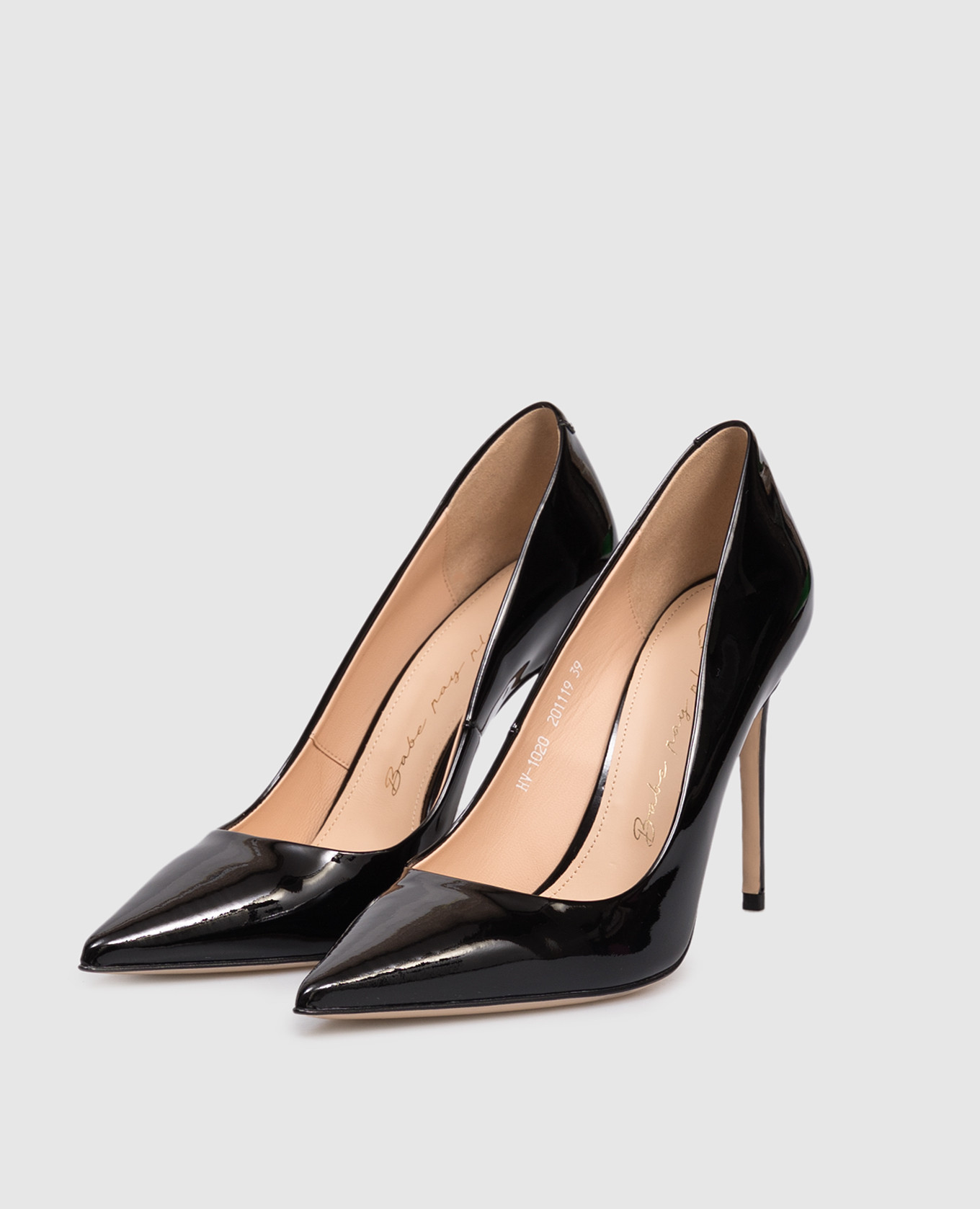 

Black patent leather shoes Babe Pay Pls