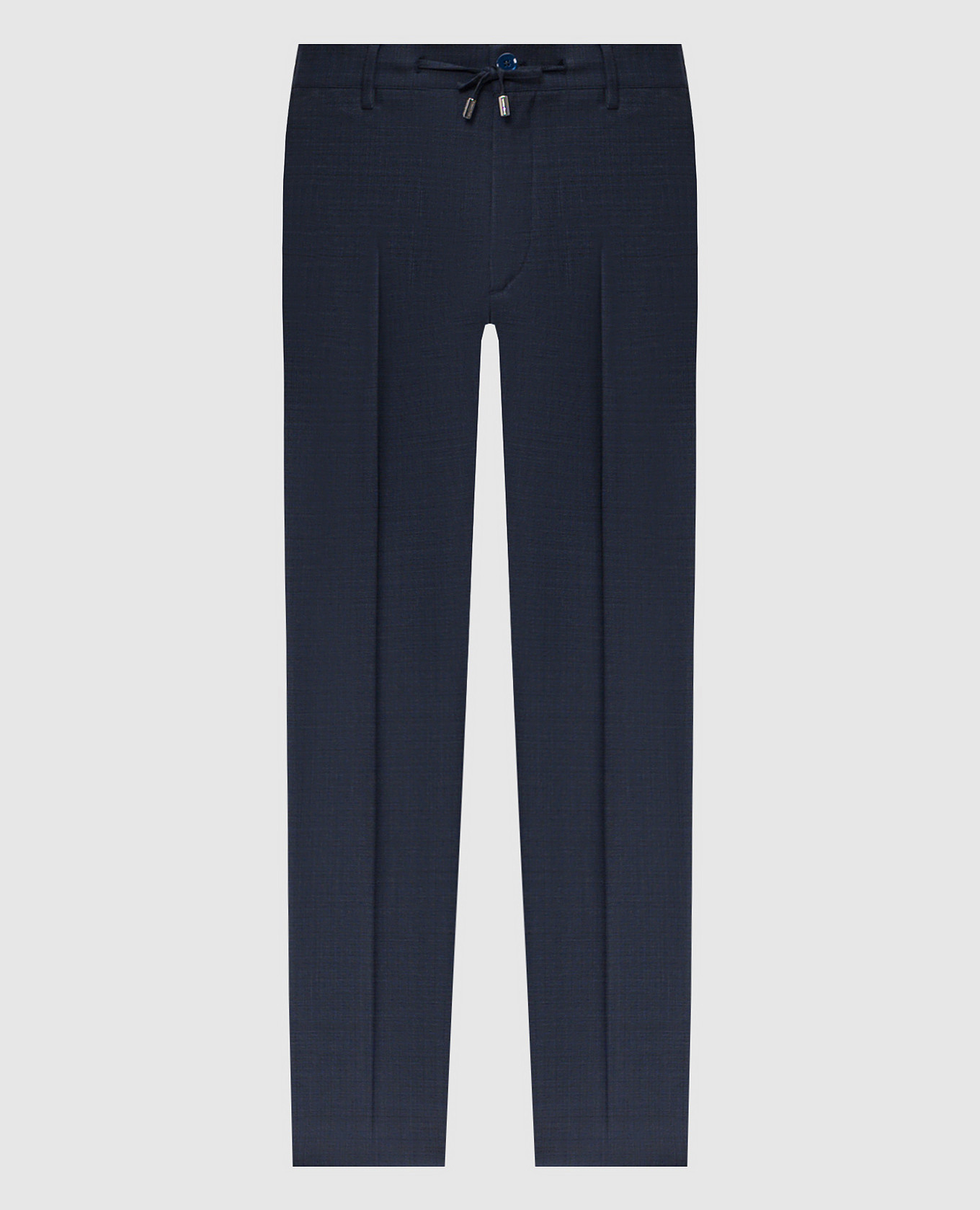 Blue wool pants