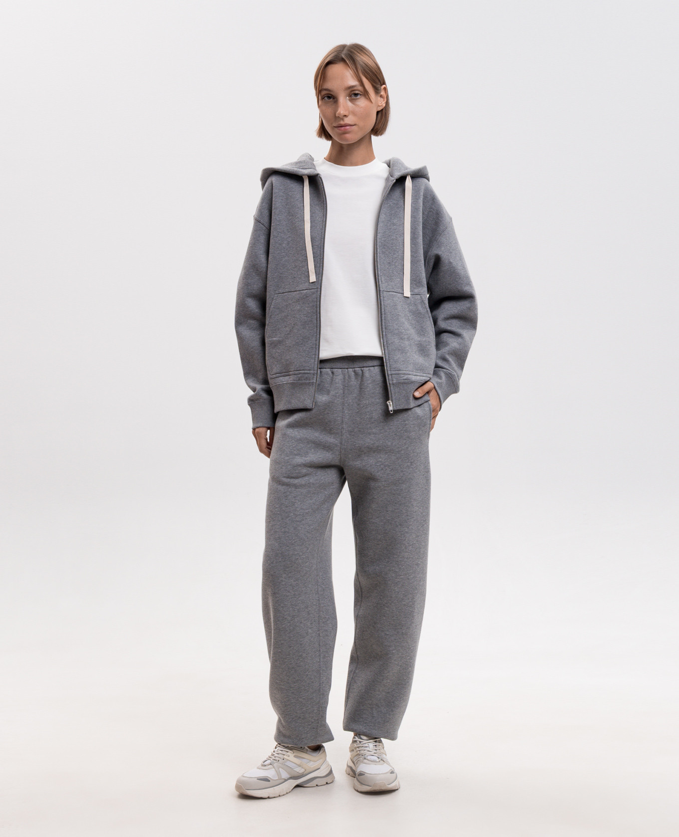 Grey insulated sports jacket Jil Sander 2