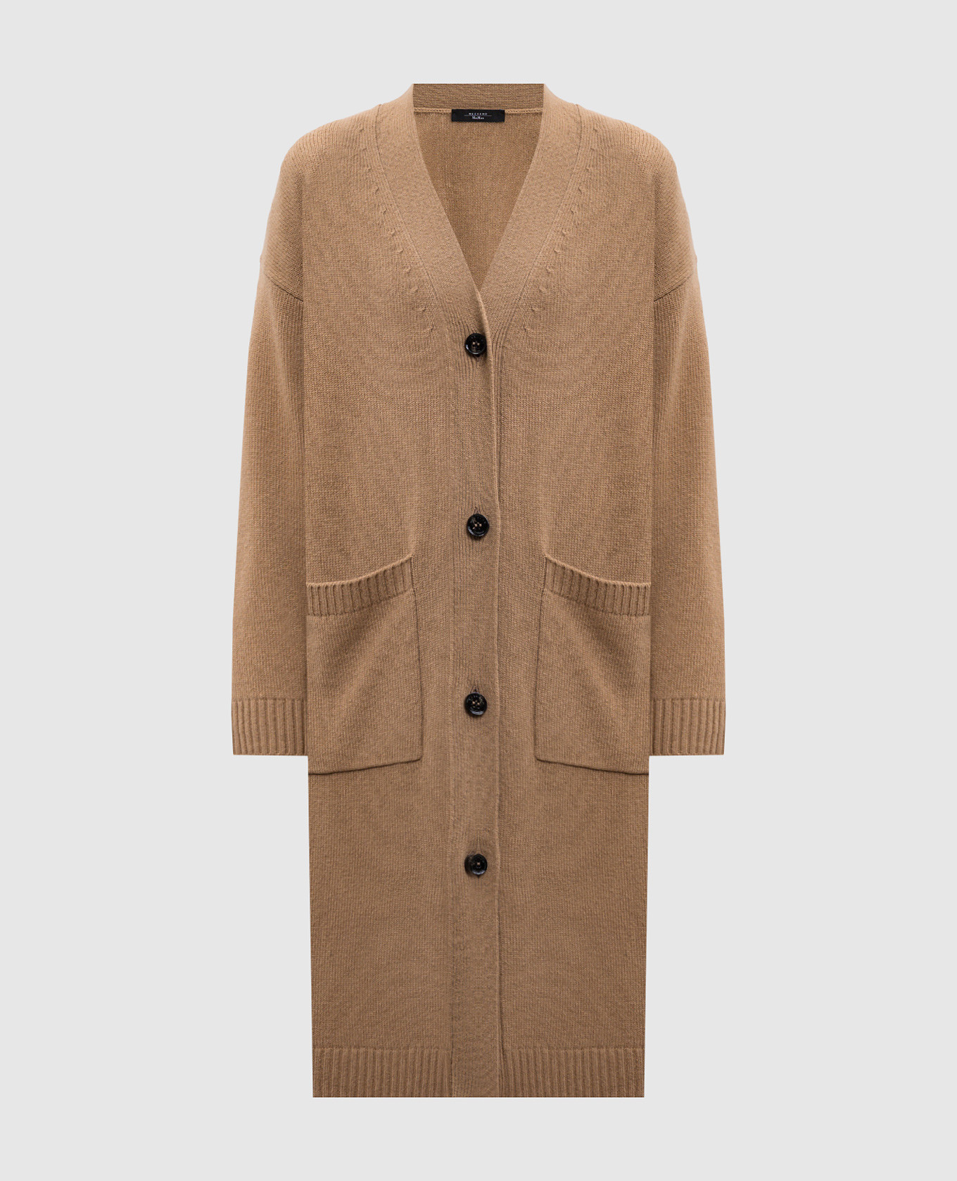 

GODEZIA brown wool cardigan Max Mara Weekend