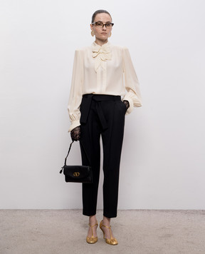 Valentino Beige silk blouse 8B0AEBX021B