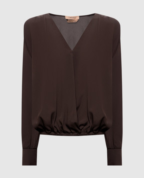 Twinset Brown blouse 262TF2053