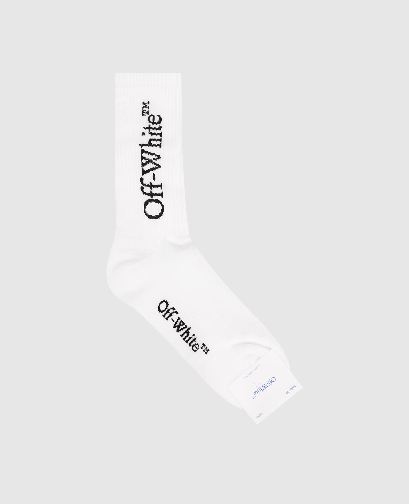 White socks with logo