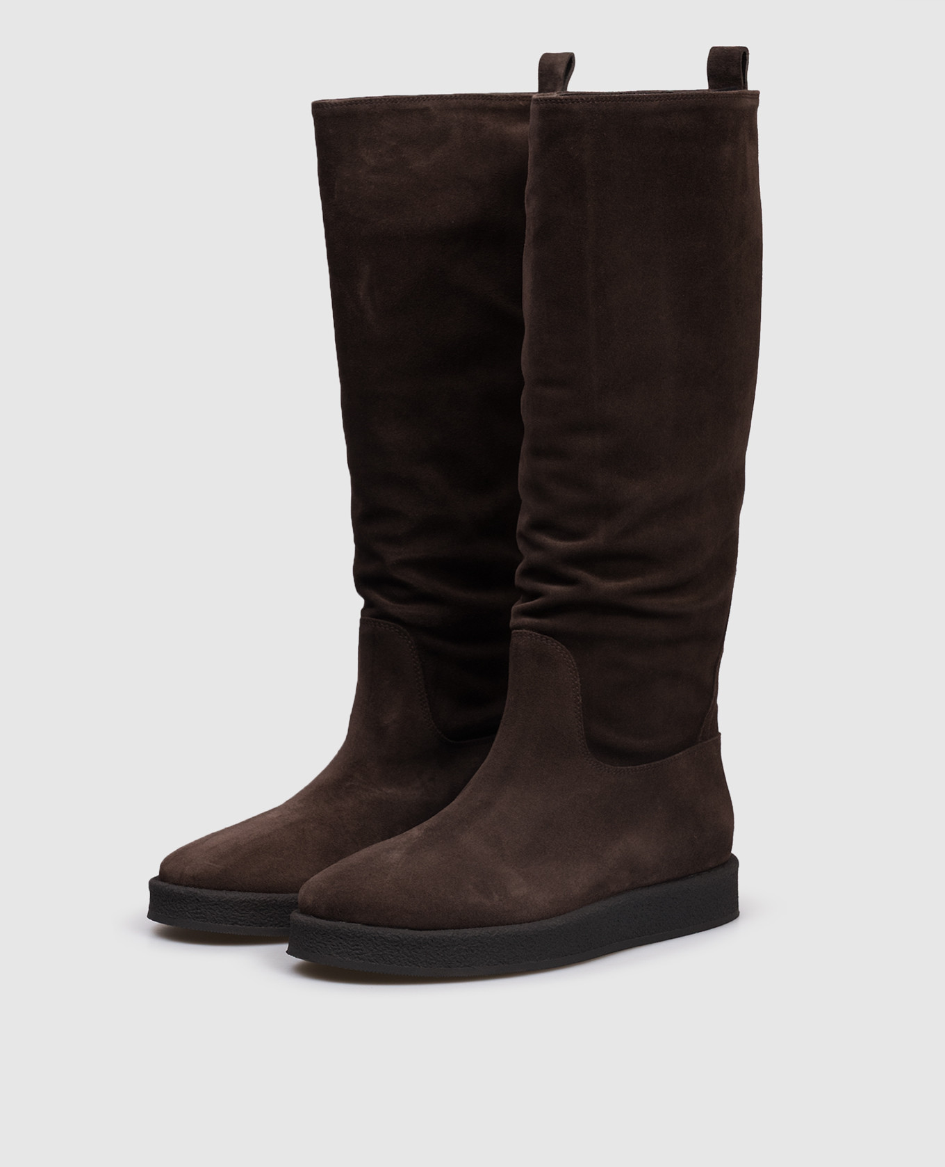 

Brown suede boots Premiata