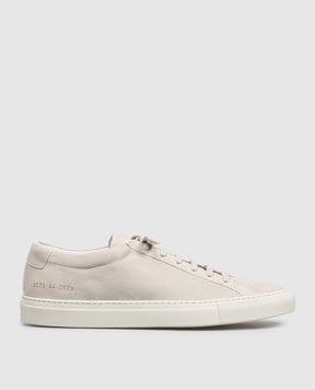 Common Project Grey suede Achilles sneakers 2573