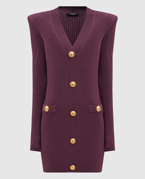 Balmain Purple dress FF0R8033KJ15
