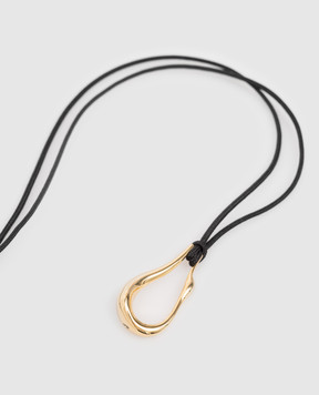 Jenny Bird Egret Rope Necklace JB1365HPGW