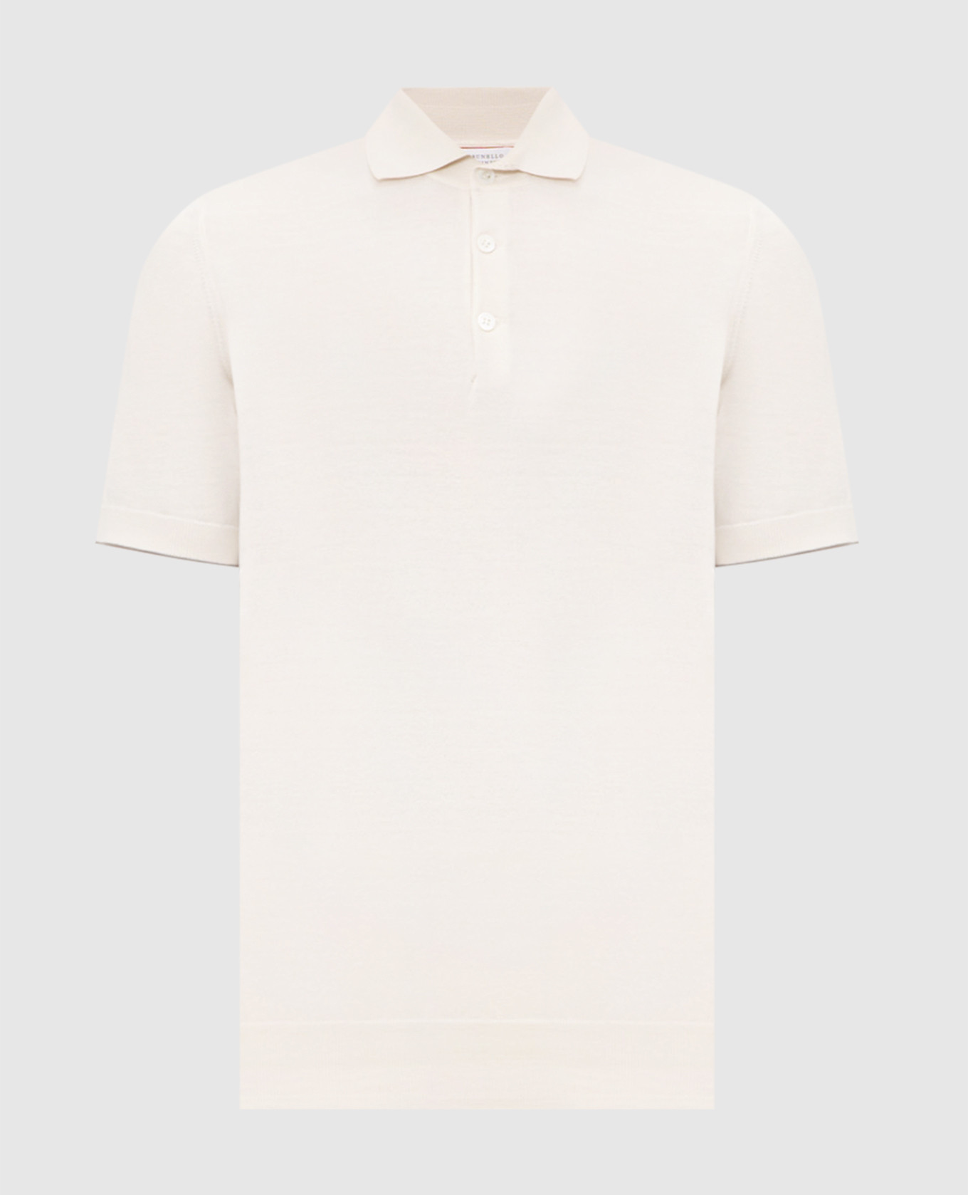 Ivory polo shirt