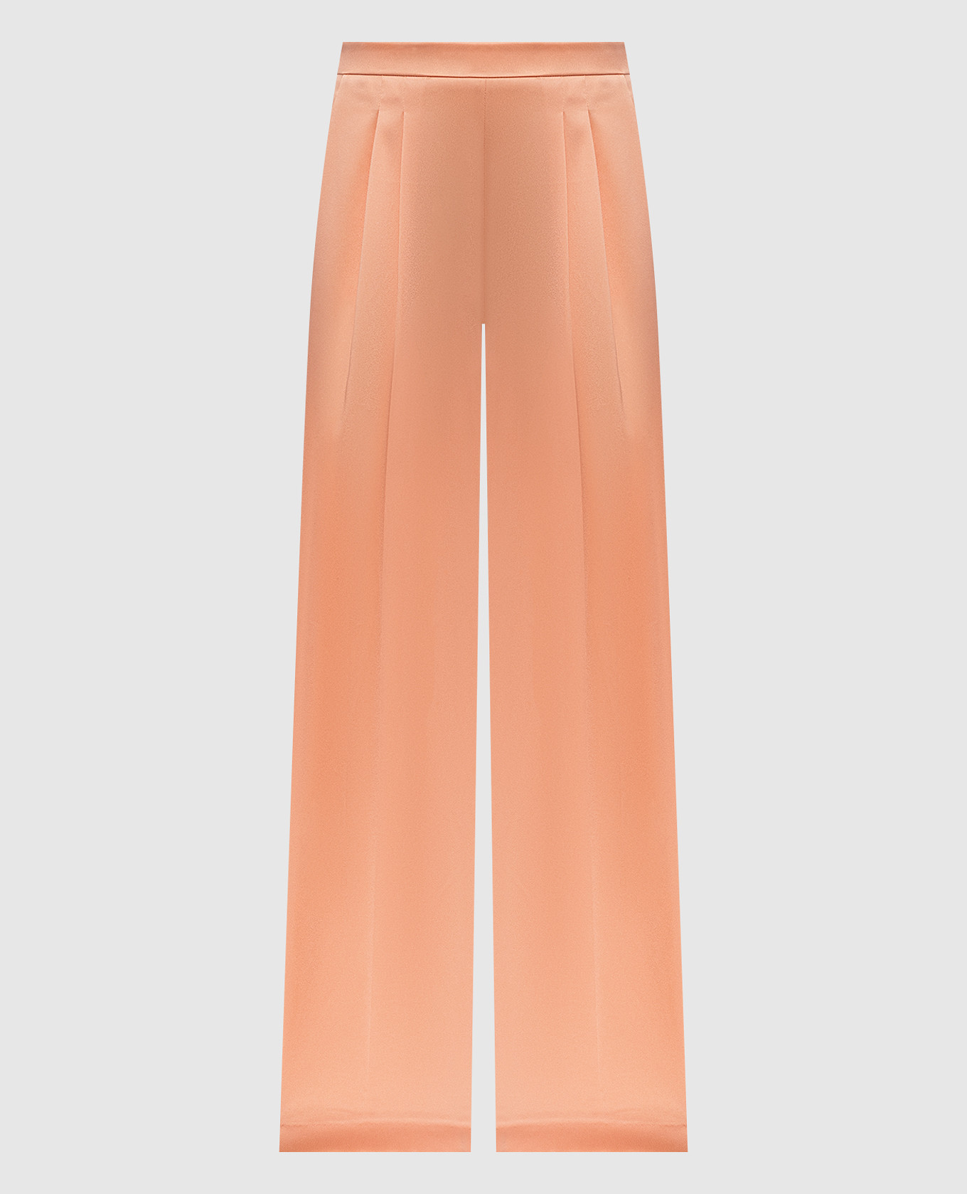 Pink straight-leg pants