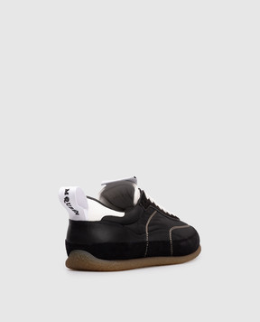 Alexander McQueen Black EC1 logo combo sneakers 854015WIAJN