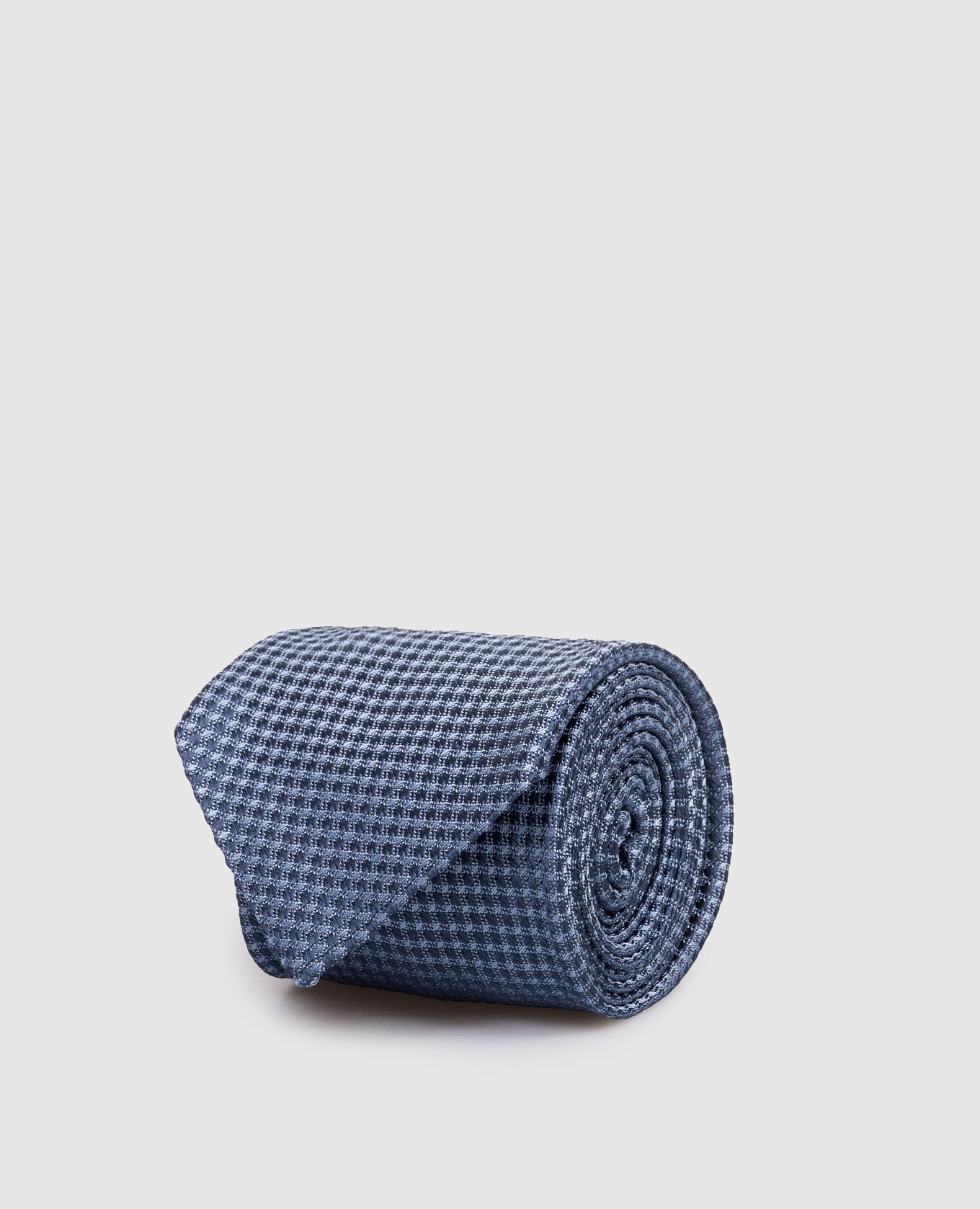 

Checked silk tie Stefano Ricci, Light blue