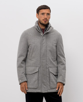 Brunello Cucinelli Gray cashmere jacket MM4006005