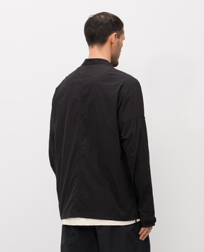 Riotdivision Black windbreaker RD-CNPOVSRH with logo RDCNPOVRSHGEN1