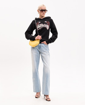 Casablanca Blue jeans with holes WSS26DN01901
