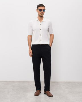 Peserico Ivory silk shirt R59465F1809317