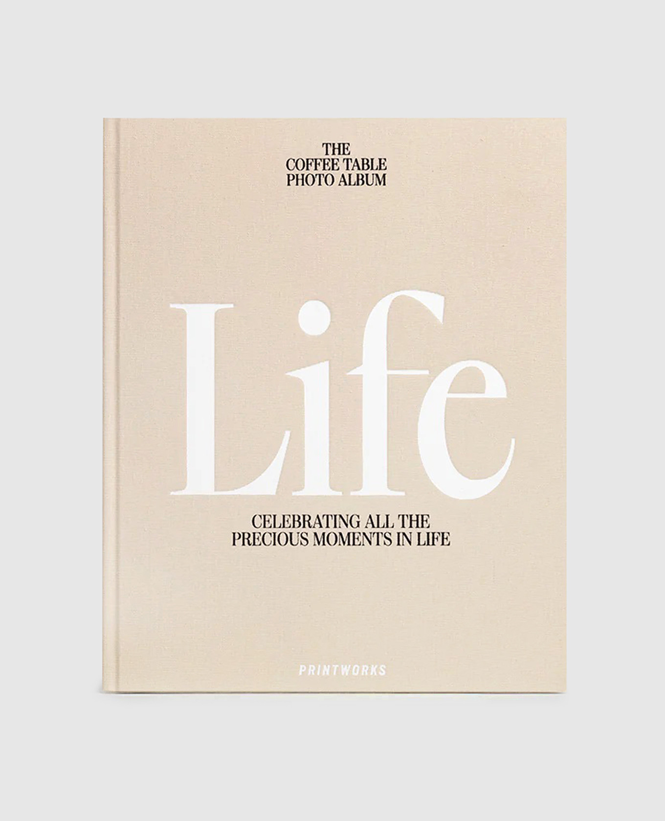 

LIFE photo album Printworks, Beige