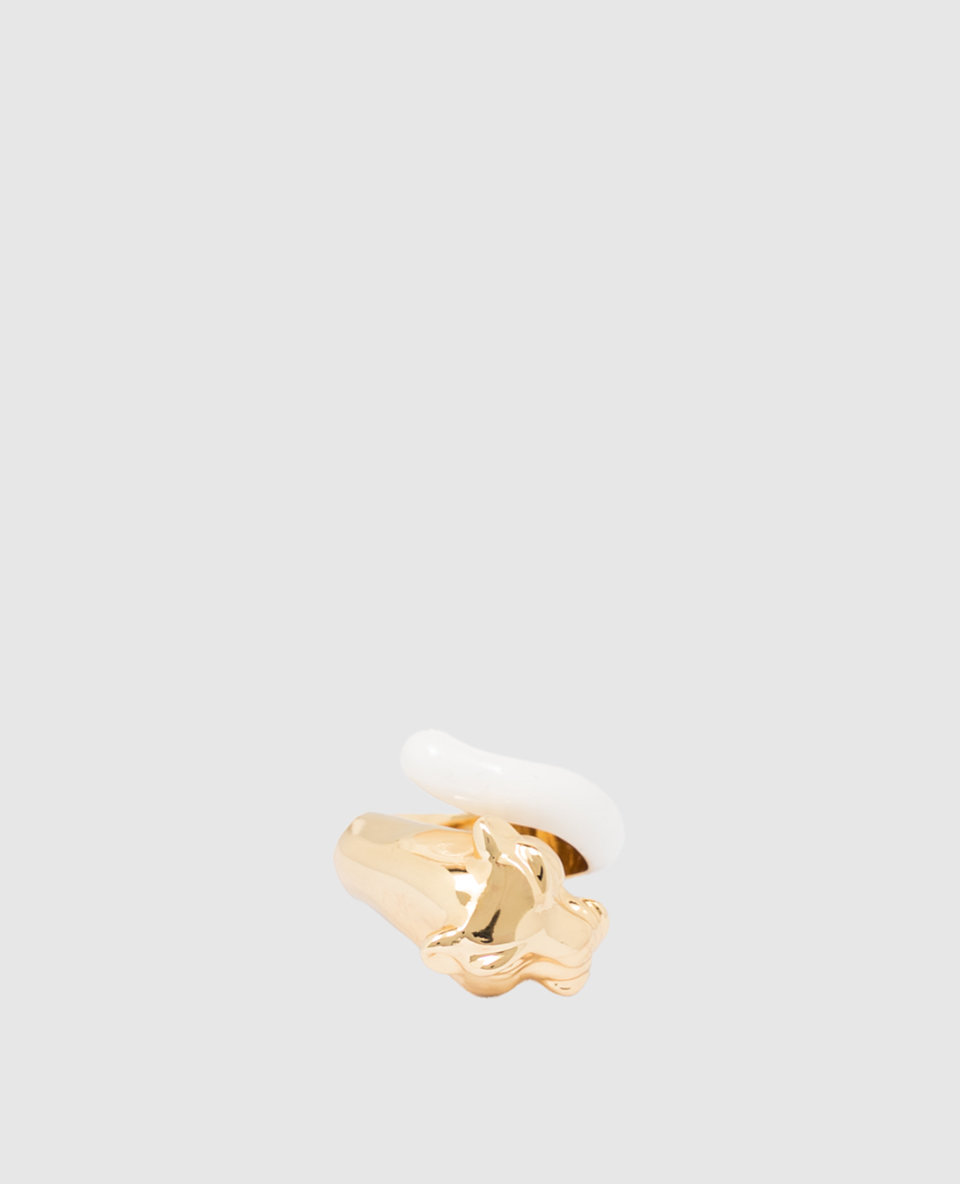White Panther Ring