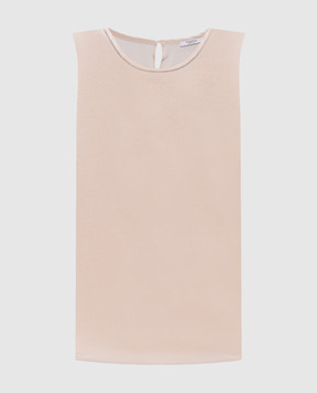 Peserico Beige silk top S08893D02372