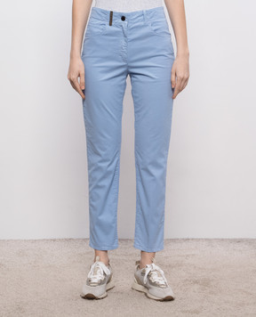 Peserico Blue pants P04977T302481