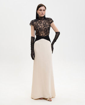 Valentino Black lace top 8B0AEBR5A6A
