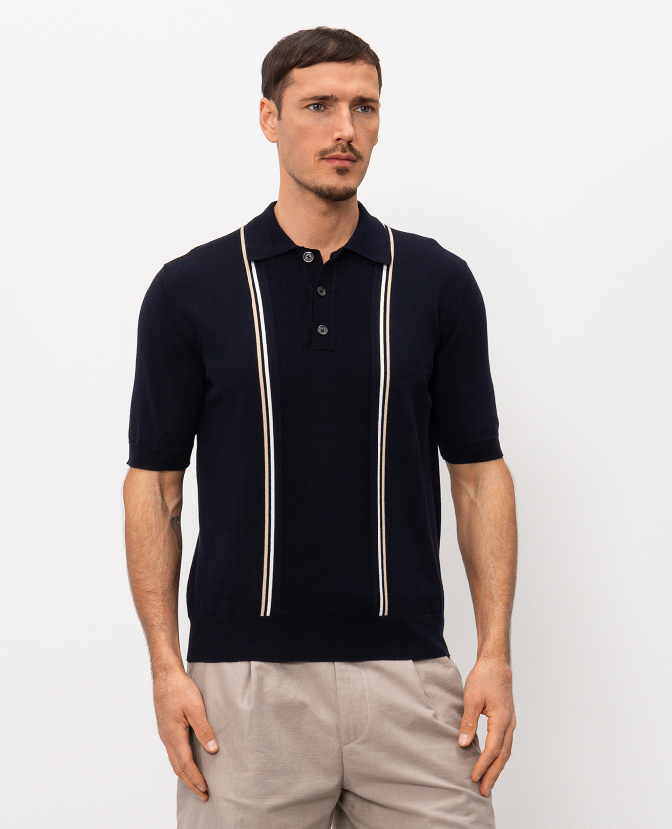 Blue polo Cashmere&Whiskey 3