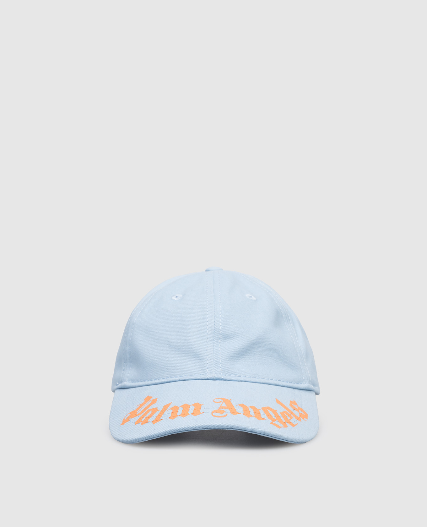 

Children's blue cap with logo Palm Angels, Light blue