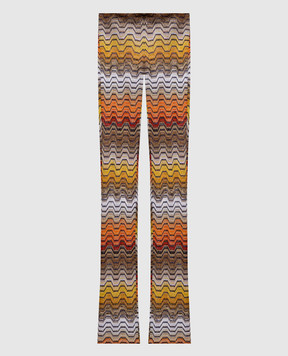 Missoni Patterned flared pants MS26SI06BR015D