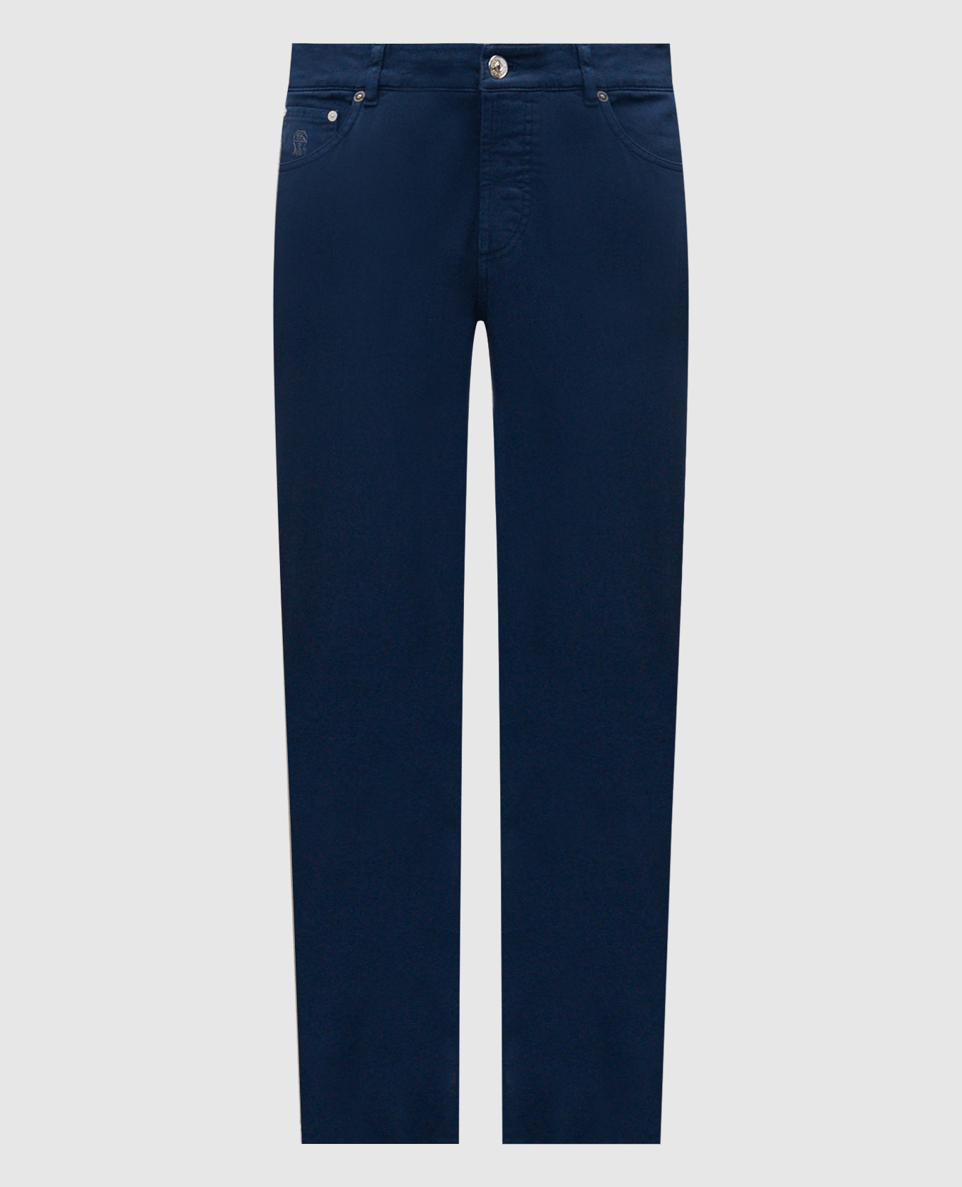 

Blue jeans with a patch Brunello Cucinelli