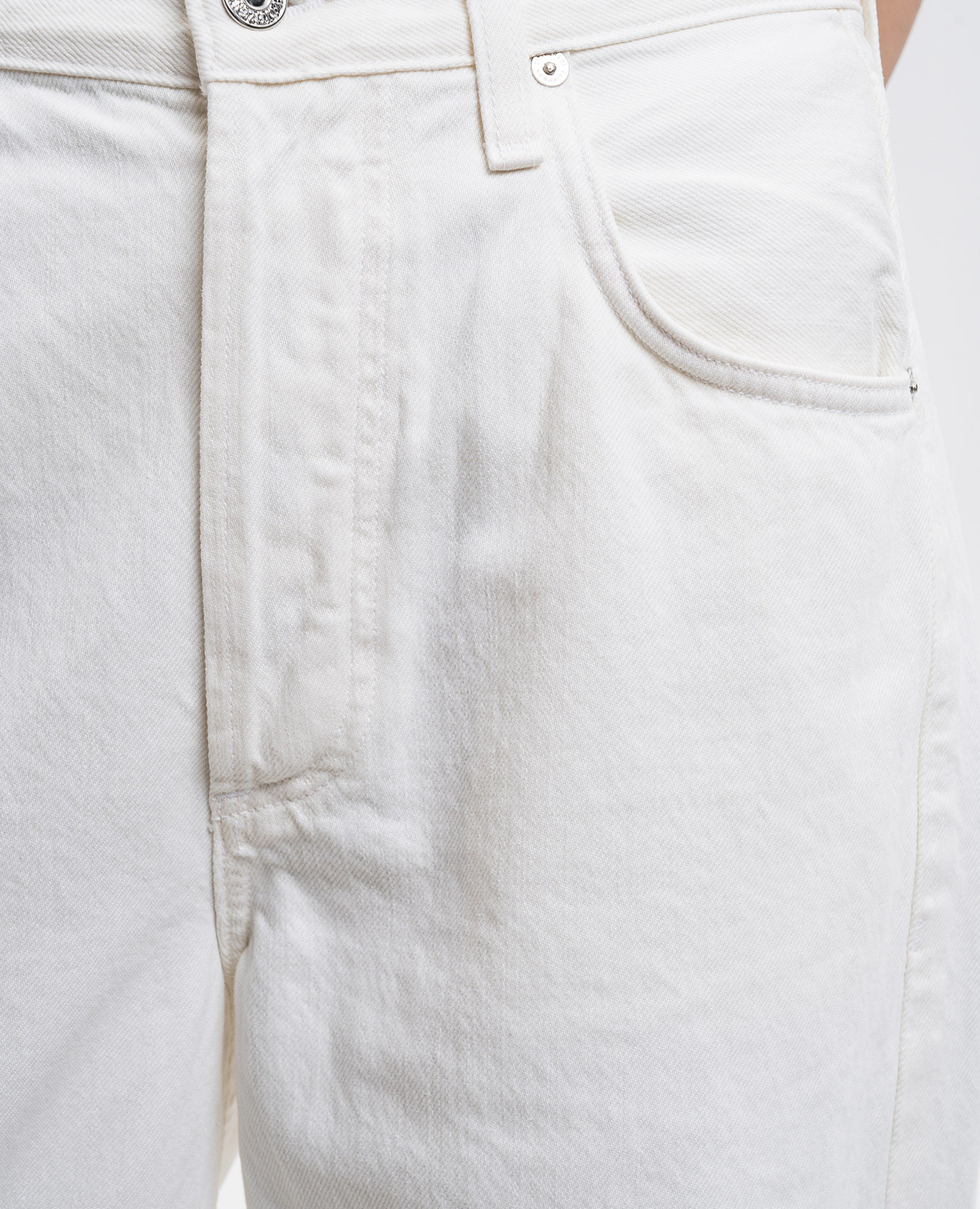 Ayla white jeans with logo patch CITIZENS OF HUMANITY 5
