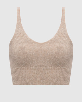 Peserico Beige top with wool E98113F0509207